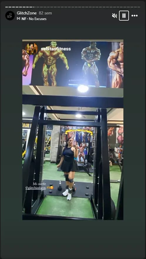 @sebitasfitness con Top Glitch
